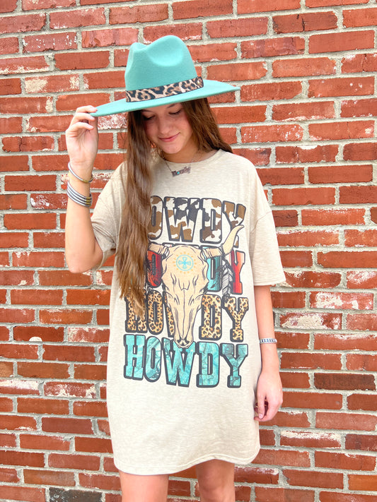 Howdy T-shirt Dress